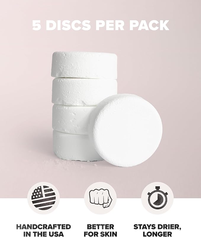 Friction Labs Bundle - Includes 2.2 oz Magic Chalk Ball + 5 Individual Gym Chalk Discs - Ideal for Rock Climbing, Bouldering, Weightlifting, Gymnastics, and Indoor or Outdoor Training