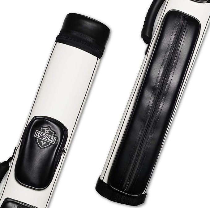 2x2 Hard cue case Oval Pool Cue Billiard Stick Carrying Case