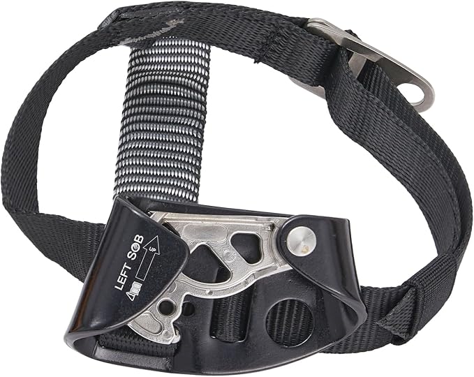 SOB Quick Step Foot Ascender,Outdoor Rock Climbing Tree Arborist, Mountaineering Equipment Climbing Rappelling Device for 8-13mm Rope