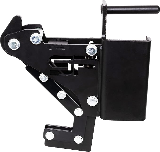 Fitvids Upgraded Adjustable Jammer Arms, Lever Arms, Monolift Attachments Rated 600 LB Per Arm, Fits Racks at All Post Sizes and Hole Sizes, Pair