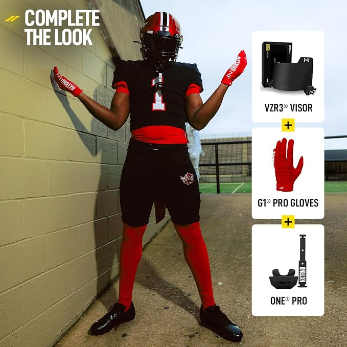 Nxtrnd G1 Pro Men's Football Gloves, Adult Sticky Receiver Gloves