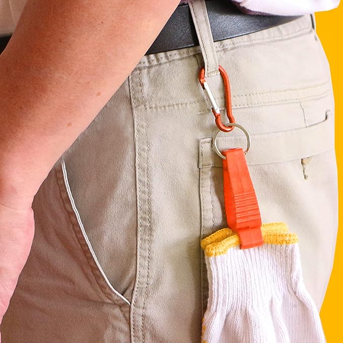 20PCS Glove Clips Glove Belt Clips Work Safety Clip Glove Keeper Glove Holder Clip Glove Grabber Clip Holder for Belt Loop Guard Worker Construction