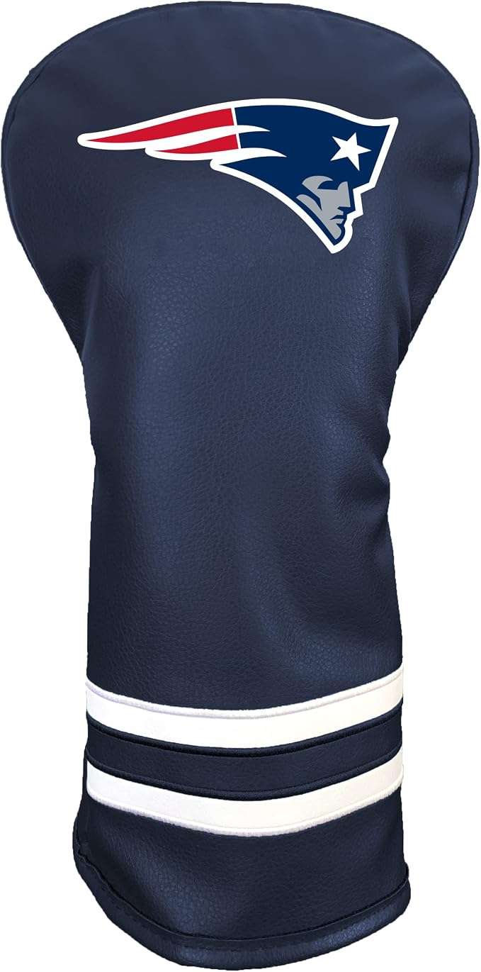 Team Golf NFL Vintage Driver Golf Club Headcover (Printed), Form Fitting Design, Retro Design with Fleece Lining for Extra Club Protection