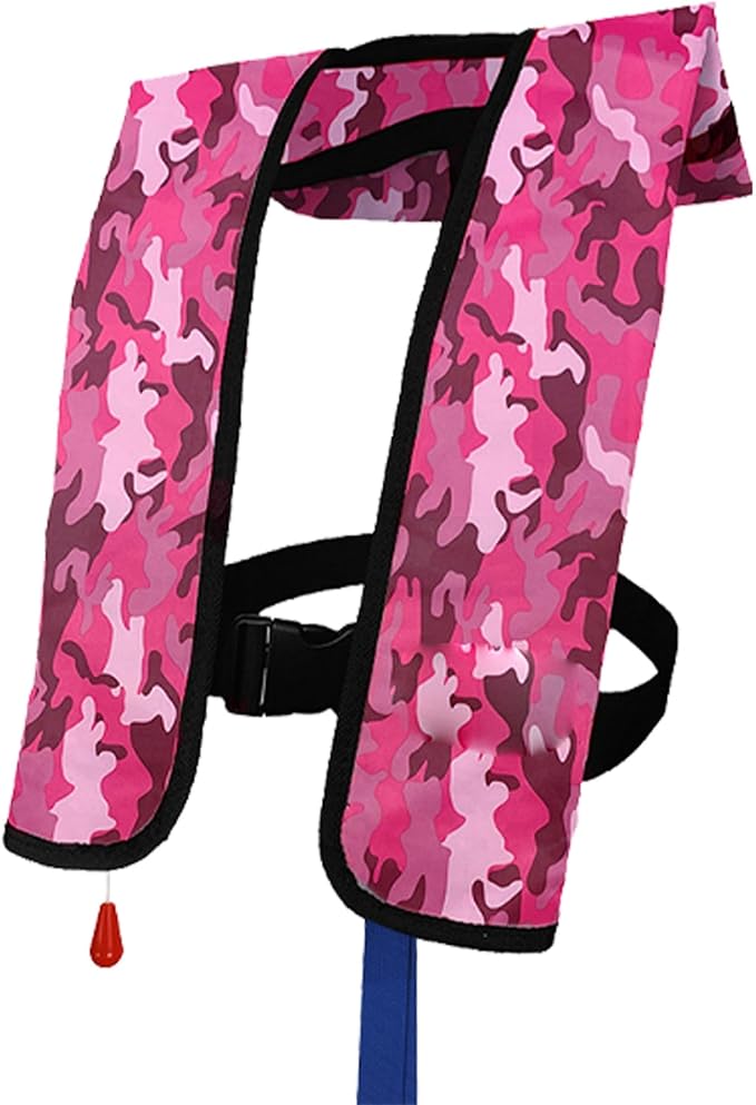 Automatic Inflatable Life Jacket,Preserver PFD for Adults,Life Vest for Adult,Supports Weight up to 330 pounds