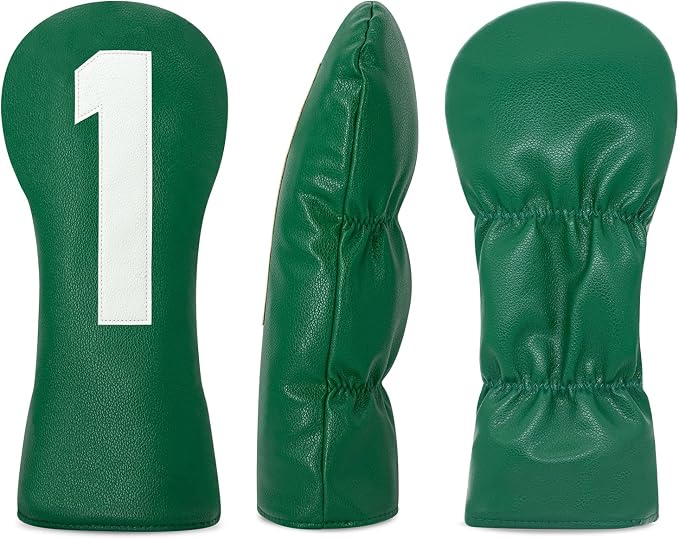 Premium Golf Head Covers - Golf Driver Head Covers, Protects Against Scratches and Damage, Specifically Designed for Fairway Woods.