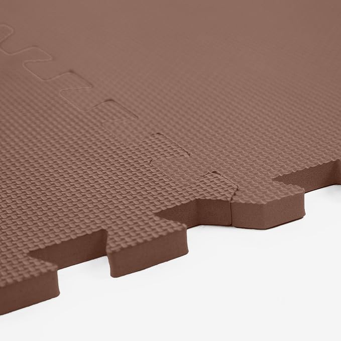 Flooring Inc's Puzzle Exercise Mats, EVA Foam Interlocking Floor Mats for Protective, Cushioned Workout Flooring for Home and Gym Equipment, Multiple Sizes & Colors