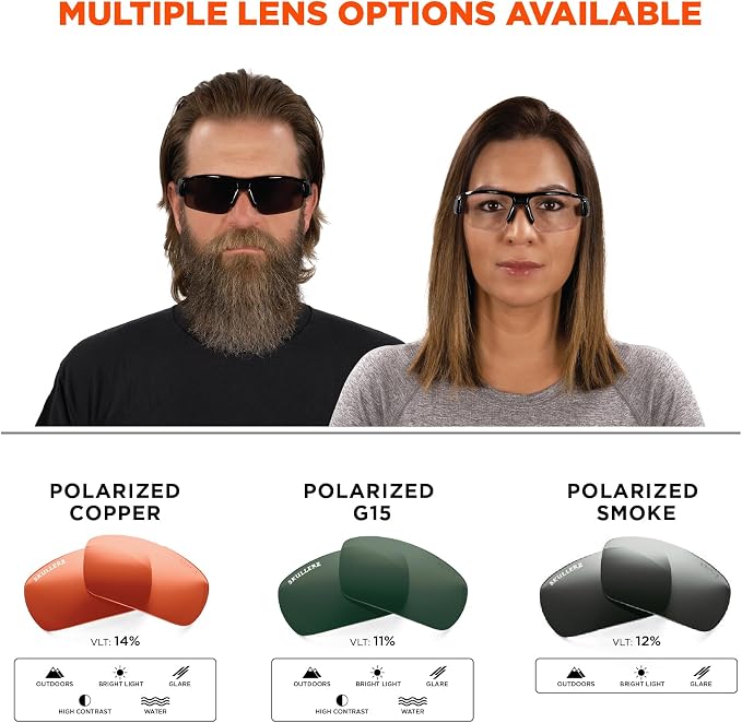 Ergodyne Skullerz DAGR Polarized Safety Sunglasses