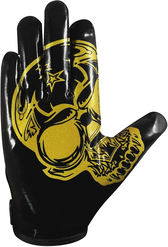 Glorious Traders Adult & Youth Football Gloves - Ultimate Performance Booster with Super Sticky Grip