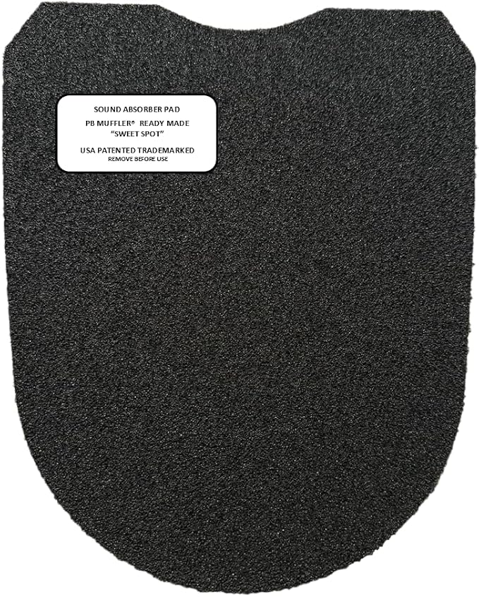PB Muffler Pickleball Sound Absorber Paddle Accessory, Lab Tested QUIETS The pop Click Without Affecting Game Play, Perfect for HOA and Residential