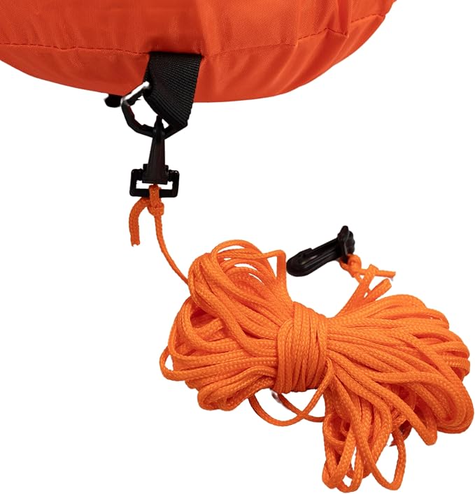 Scuba Choice Spearfishing Buoy Float with Dive Flag - High-Visibility, Durable 420D Nylon Cover, PVC Bladder for Scuba Diving & Freediving