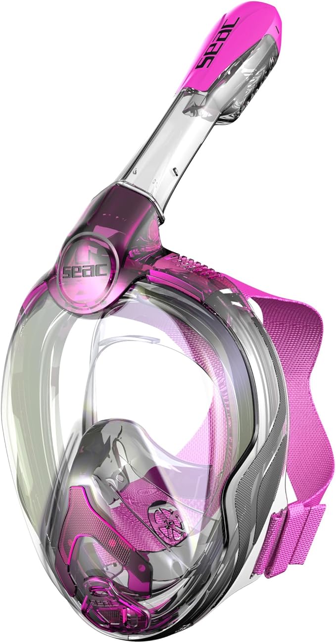 SEAC Magica Full Face Snorkeling Mask Comfortable for Smaller Faces