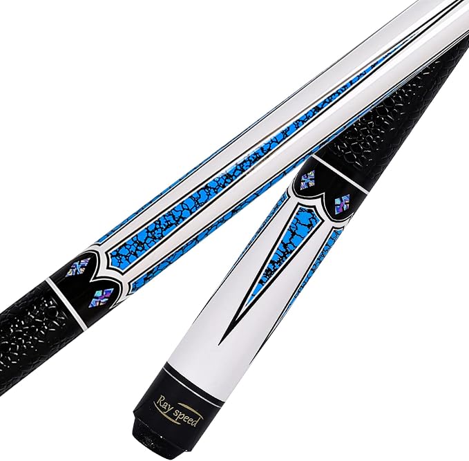 Pool Cue Stick Low Deflection Shaft Billiard Cue Stick with Hard Case 19-20 oz Professional Pool Stick