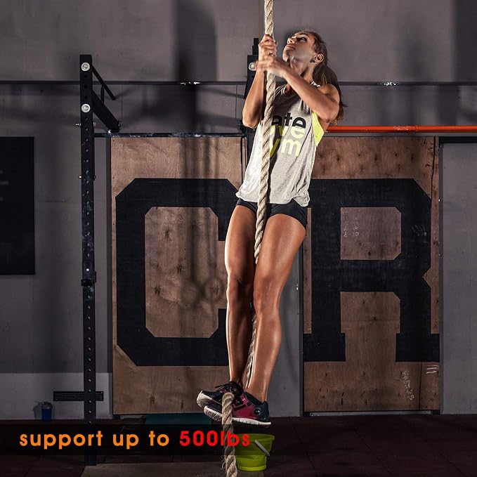 Yes4All Gym Climbing Rope for Fitness & Strength Training, Climbing Exercises & Home Workouts