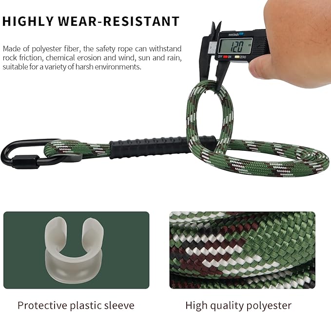 Heavy Duty Tree Swing Ropes, Hammock Tree Straps Hanging Kit, for Outdoor Swings Hammock Playground Set Accessories (7ft,85",Green,2Pack)