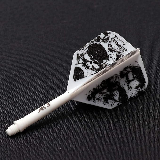 CUESOUL 3 Sets Integrated Dart Shaft and Flights,Dart Shaft Length 21mm/28mm/33mm
