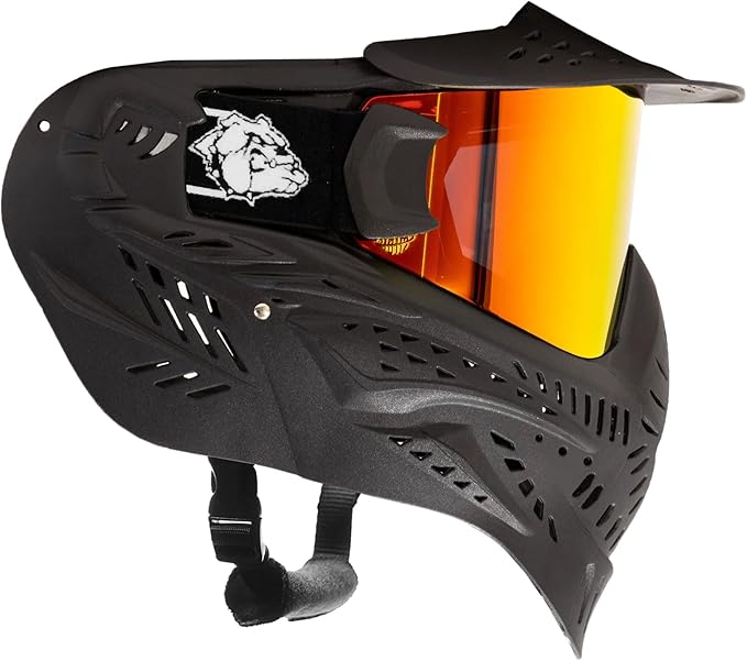 Maddog HK Army HSTL Paintball Airsoft Mask Goggle System | Replaceable Thermal Dual-Pane Anti Fog Lens | Adjustable Full-Face Safety Certified Protection