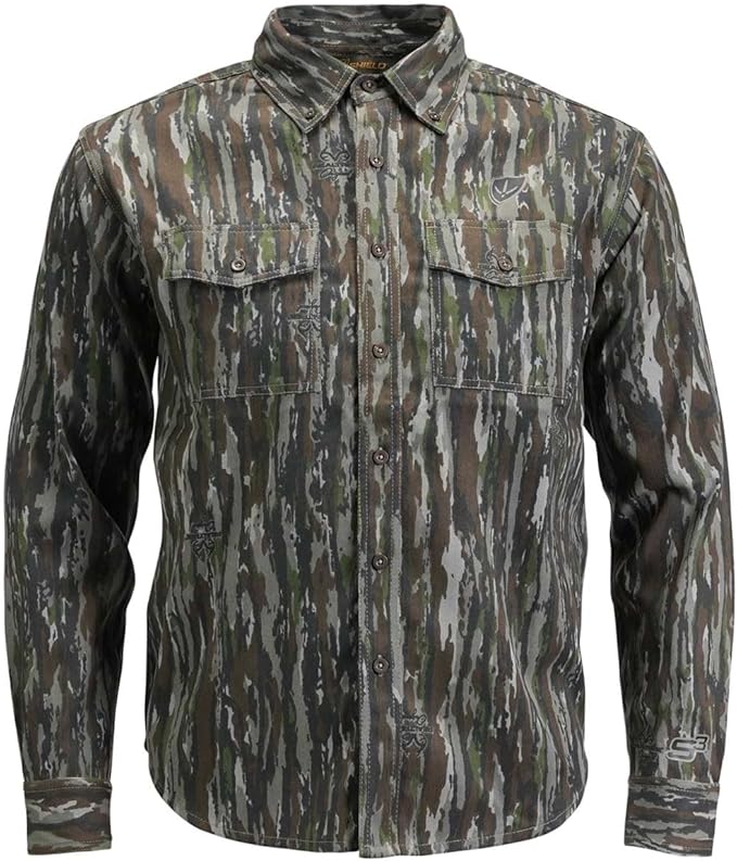 BLOCKER OUTDOORS Lightweight Finisher Turkey Hunting Button-Up Shirt