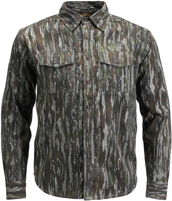 BLOCKER OUTDOORS Lightweight Finisher Turkey Hunting Button-Up Shirt