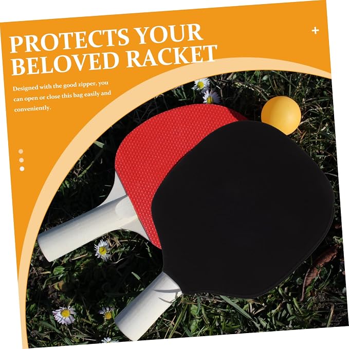 BESPORTBLE 3pcs Racket Covers Paddle Case Protective Case for Racket Paddle Fixed Bag for Outdoor Play