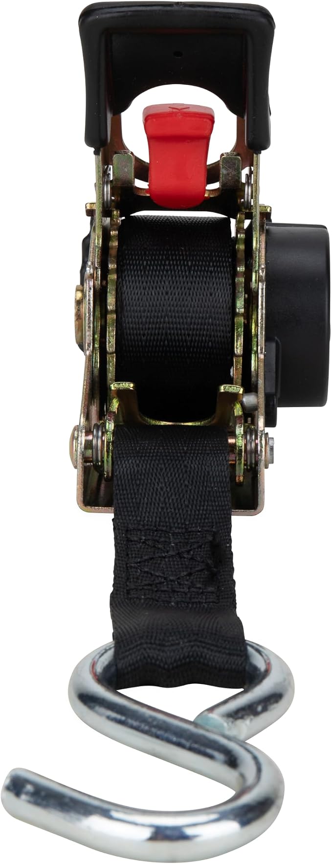 Camco Retractable Transom Tie Down Straps, 6-Foot, 1,500 lb Break Strength, 500 lb Safe Working Load, 2 Count (50033) (Pack of 4)