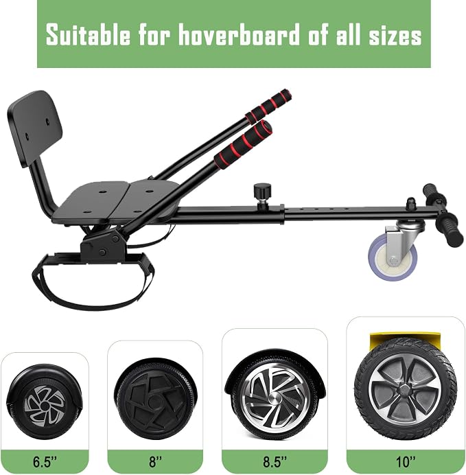 CBD Scooter with Corlorful LED Lights,6.5" Wheels, Dual 300W Motor Scooter for Kids Girls Boys Adults, All Ages