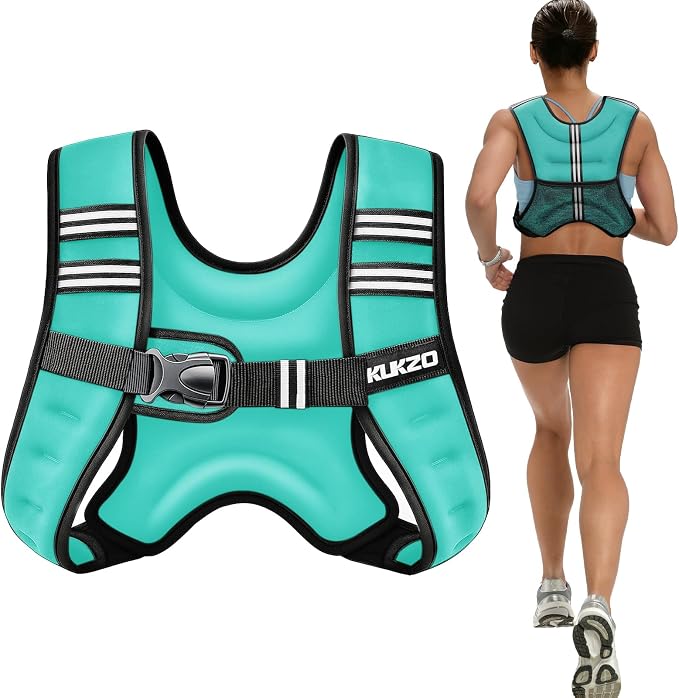 Weighted Vest Woman 6/8/12/16/20/25/30lb Weight Vest for Women Men Body Weight Vests for Walking Strength Training Running Workout Jogging Fitness