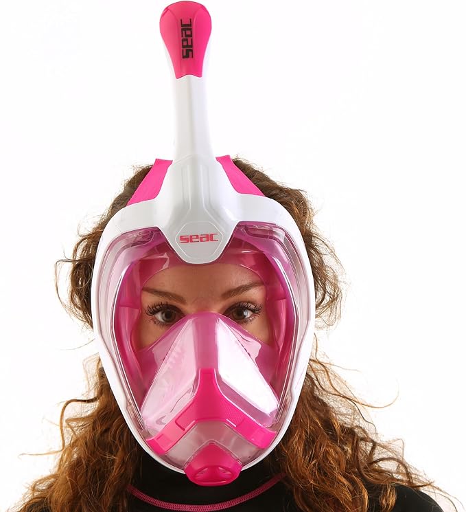 SEAC Magica Full Face Snorkeling Mask Comfortable for Smaller Faces