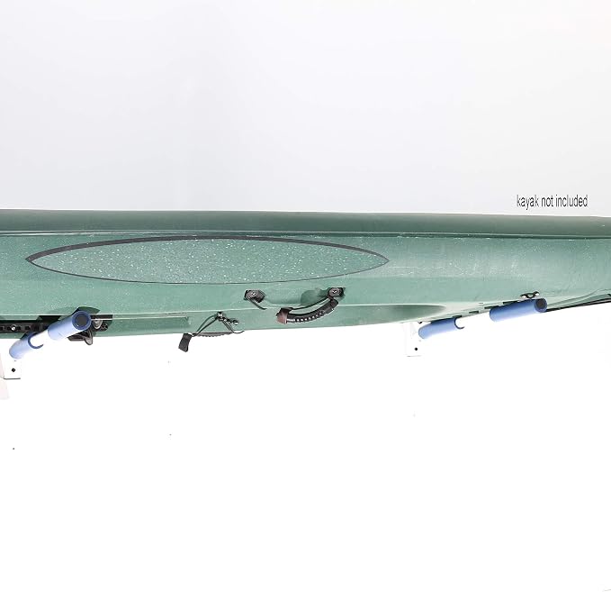 SPAREHAND Premium Edition: All Climate Wall Mount Hybrid Rack for SUPs and Kayaks