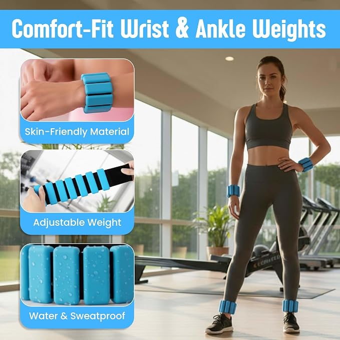 Pilates Kit for Women – 16 Pcs Home Pilates Equipment Set with Magic Circle Ring, Ball, 5 Resistance Bands, Yoga Strap, Ankle Weights, Grip Socks & More | Pilates Starter Kit