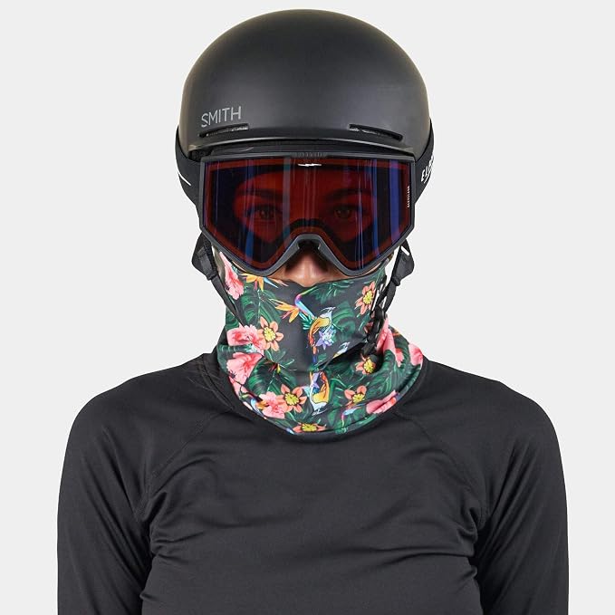 BLACKSTRAP Treble Hood Balaclava Ski Mask, Helmet Compatible, All Day Comfort, Adult Unisex