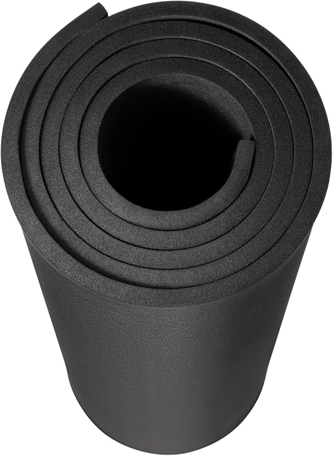 EVA Foam, Cosplay Foam Roll, Size 8mm Thick.39 x 59in（16sqft）. Suitable for Large Foam Cosplay Modeling, DIY Projects,Crafts. Ultra High Density 90 kg/m3.Black.