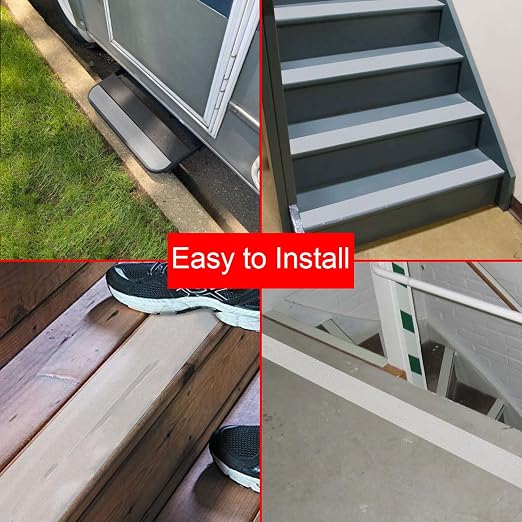 Black Diamond Self Adhesive Grip Tape - Anti Slip Traction Tape - Non Skid Tape - Anti Slip Tape Grippy Strips for Stairs, Ramps, Boat Grip 6" x 60' Clear with Cleaning Stick
