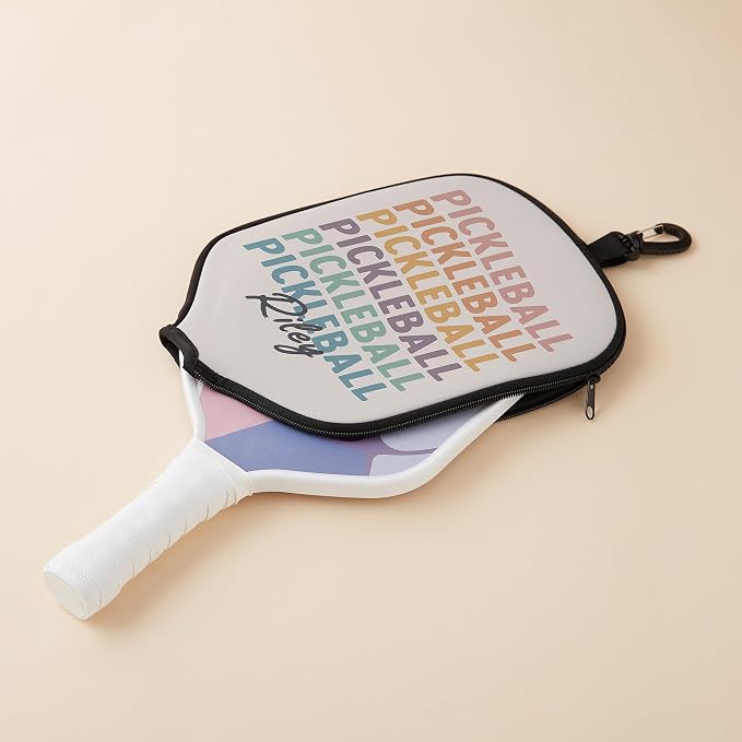 Personalization Universe Personalized Pickleball Paddle Covers