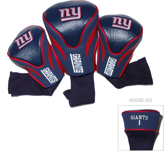 Team Golf NFL Cincinnati Bengals Contour Golf Club Headcovers (3 Count) Numbered 1, 3, & X, Fits Oversized Drivers, Utility, Rescue & Fairway Clubs, Velour Lined for Extra Club Protection