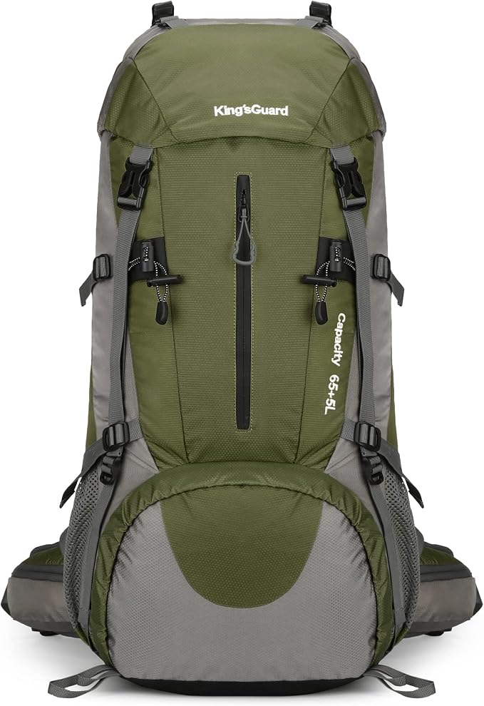 70L Camping Hiking Backpack with Rain Cover Waterproof Backpacking Backpack for Hiking Treeking Climbing Outdoor