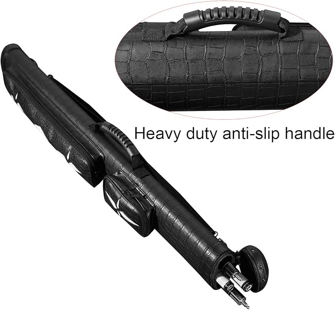 2X2 Billiards Pool Cue Tube Carrying Case