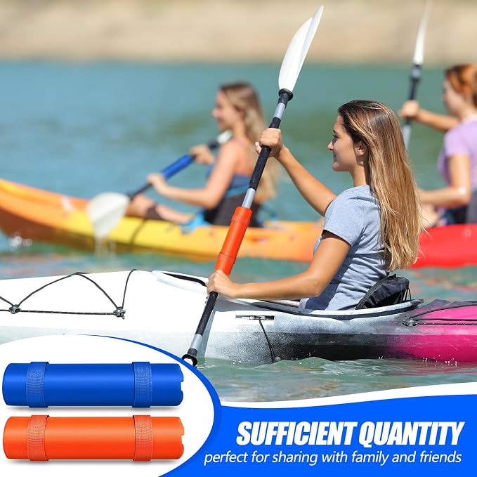 Deekin 2/4 Pack Paddle Float for Flotation Kayak Canoe Surf Paddleboarding Gifts - Prevent Paddle Sinking in Water