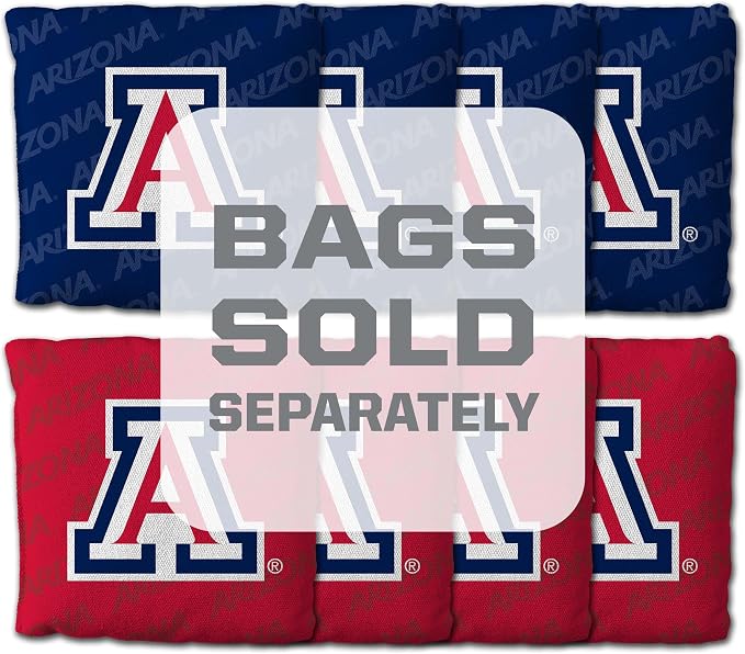 YouTheFan NCAA 2’ x 4’ Professional Wood Cornhole Game
