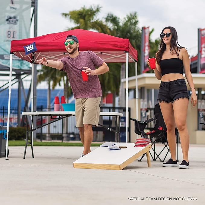 NCAA College Dual Sided Bean Bags by Wild Sports, 8 Count, Premium Toss Bags for Cornhole Set - Great for Tailgates, Outdoors, Backyard
