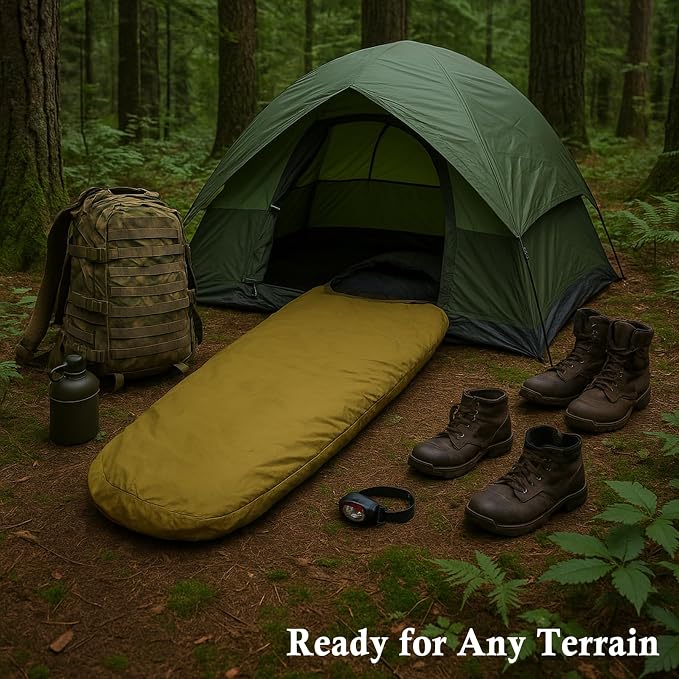 Akmax.cn Bivy Cover Sack for Military Army Modular Sleeping System, Waterproof Outer Shell for Sleeping Bag, Minimalist Stealth Shelter