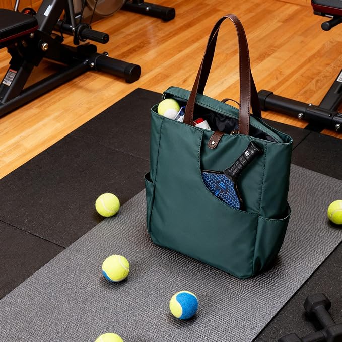 harayaa Pickleball Racket Bag Pickleball Tote Bag Pickleball Shoulder Bag Pickleball Handbag Versatile Polyester Construction Handle Roomy