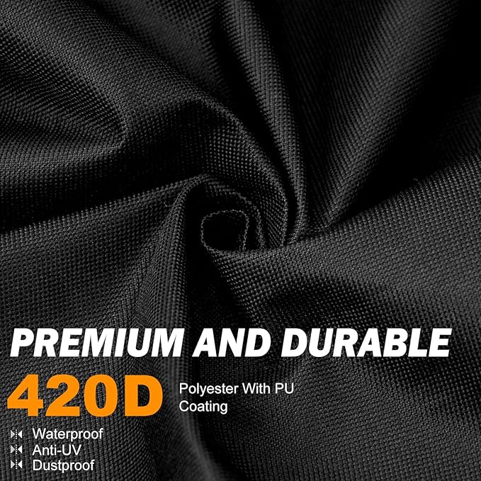 ClawsCover Treadmill Cover Waterproof Dustproof Running Machine Cover Exercise Workout Equipment Protective with Windproof Drawstring and Air Vents for Home Gym Indoor Outdoor