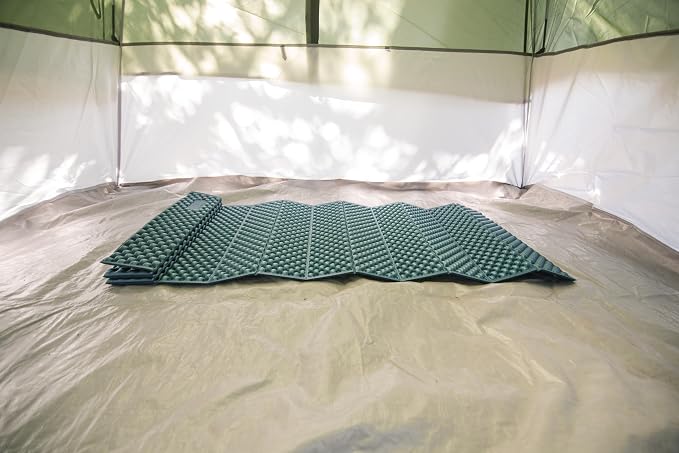 Foam Fold Sleeping Pad | Lightweight Insulation & Comfort for Camping and Backpacking | Blue