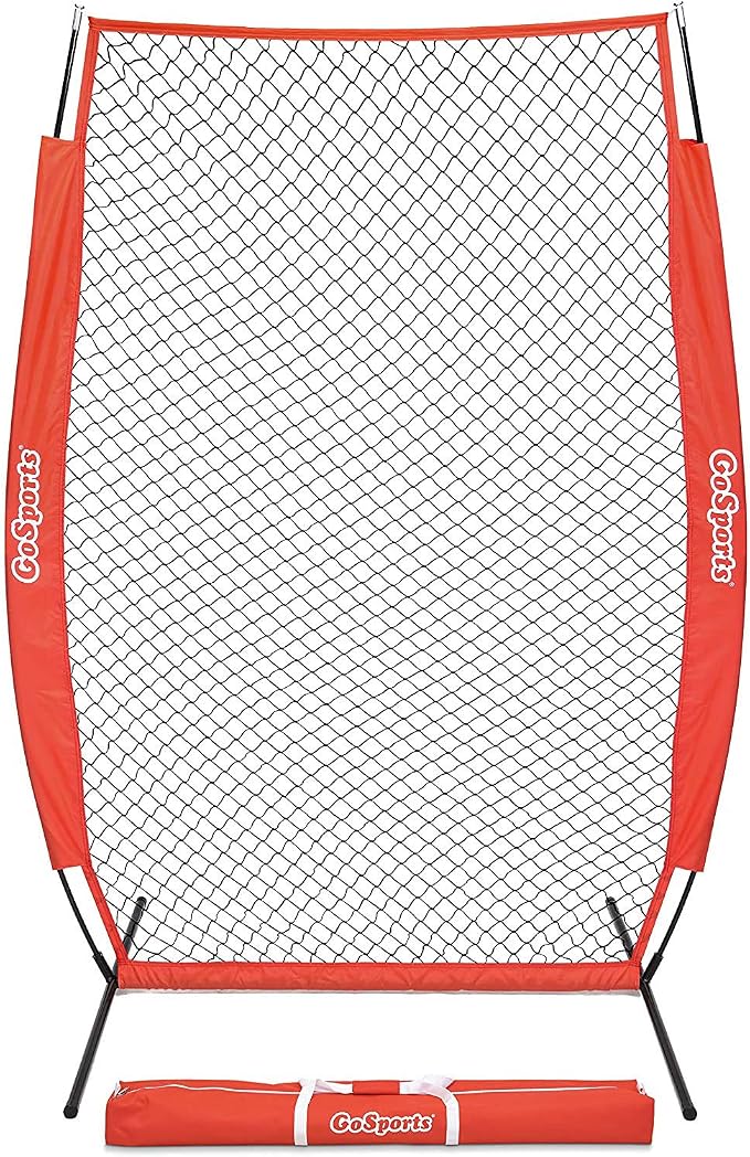 GoSports Baseball & Softball Pitching Screens - L Screen or I Screen - Pitcher Protection Net