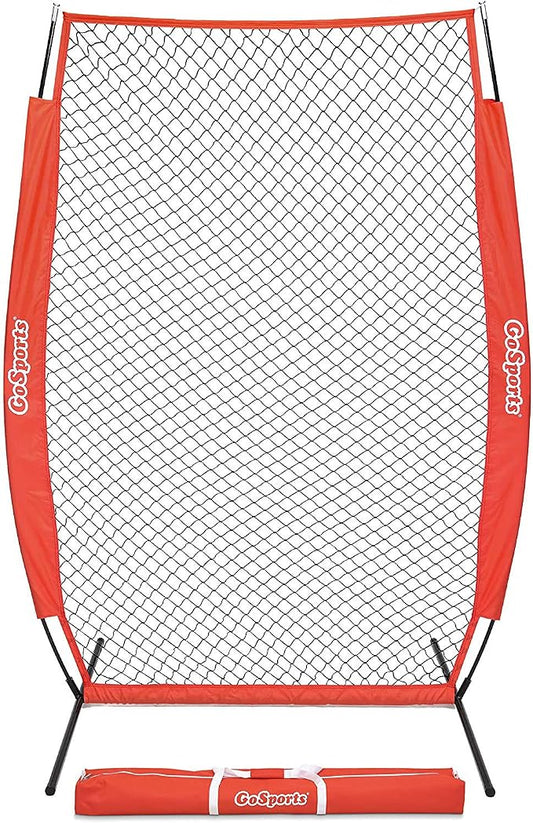 GoSports Baseball & Softball Pitching Screens - L Screen or I Screen - Pitcher Protection Net