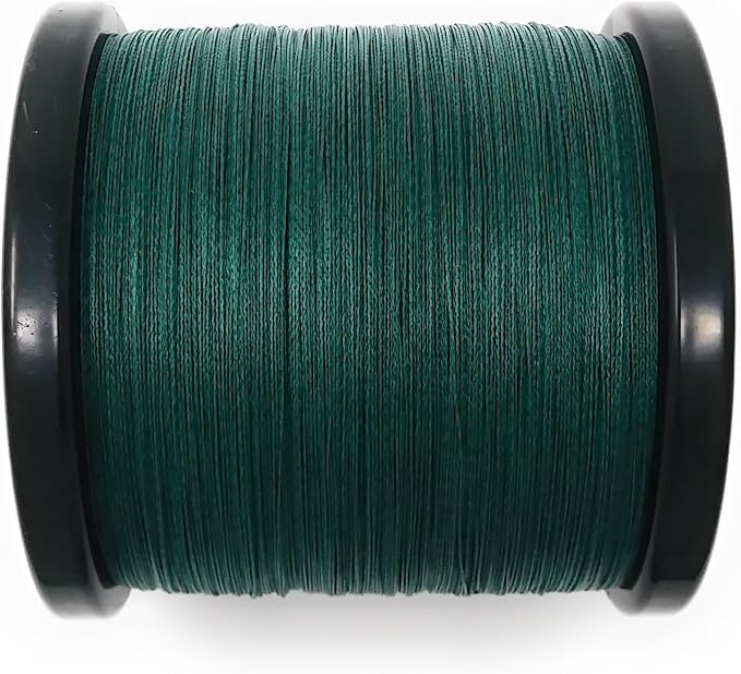 Reaction Tackle Braided Fishing Line - Pro Grade Power Performance for Saltwater or Freshwater Fish - Colored Fishing Line Braid for Extra Visibility
