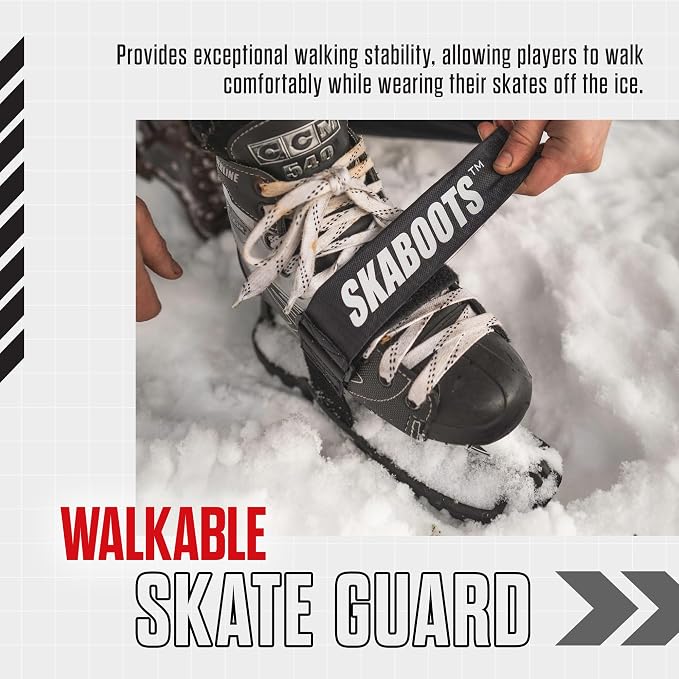 Skaboots Walkable Hockey Skate Guards