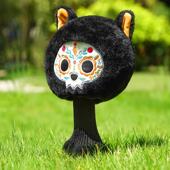 Craftsman Golf Driver Headcover Horse Sloth Funny Animal Golf Head Cover Novelty for Wood Driver Fairway Hybrid Golf Club for Men Women Kids Golfer Gift