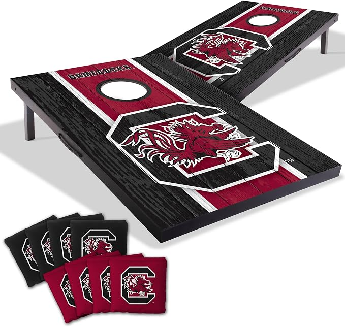 YouTheFan NCAA 2' x 3' Portable Cornhole Game with Logo Bags