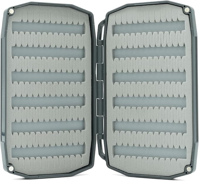 Umpqua UPG Foam Essential Fly Box Double Mini Gray